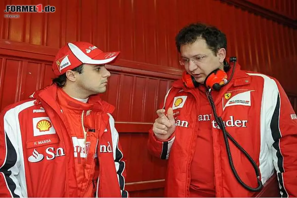 Foto zur News: Felipe Massa und Nikolas Tombazis