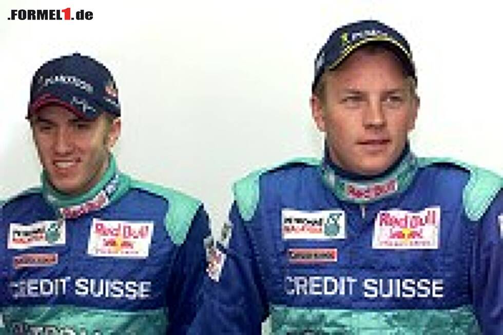 Foto zur News: Nick Heidfeld und Kimi Räikkönen