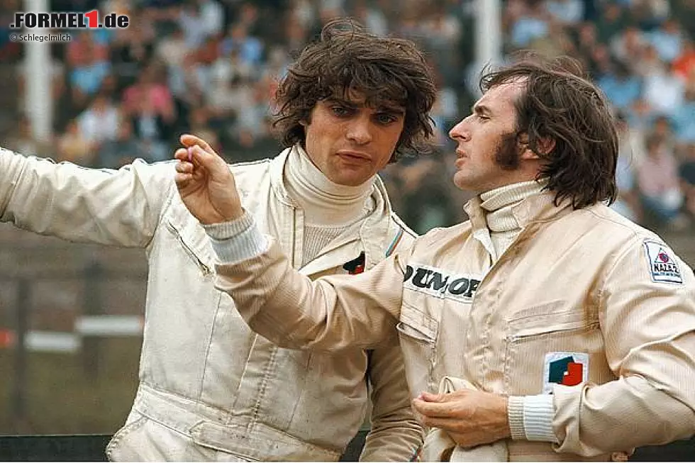 Foto zur News: Francois Cevert und Jackie Stewart