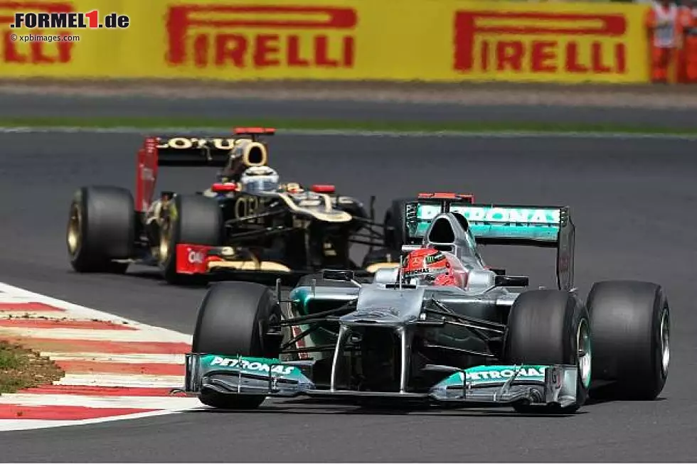 Foto zur News: Michael Schumacher, Kimi Räikkönen