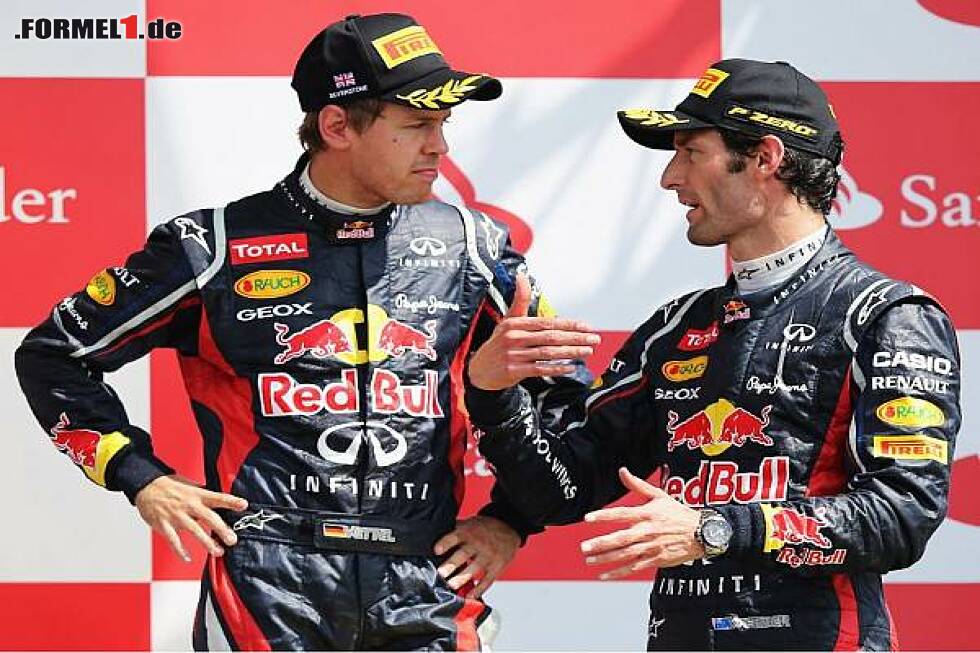 Foto zur News: Sebastian Vettel und Mark Webber