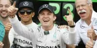 Foto zur Video: Nico Rosberg nach seinem Hockenheim-Sieg