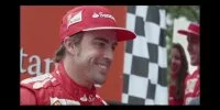Foto zur Video: Santander überrascht Fernando Alonso