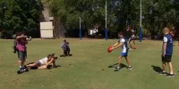 Foto zur Video: Massa und Bottas beim Football
