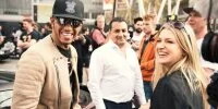 Foto zur Video: Lewis Hamilton beim Gumball 3000