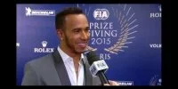 Foto zur Video: FIA-Gala 2015: Weltmeister Hamilton im Gespräch