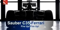 Foto zur Video: Ferrari-Power: Sauber feuert den C35 an