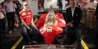 Foto zur Video: Vettel eröffnet Ausstellung im Ferrari-Museum