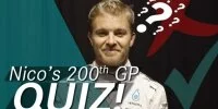 Foto zur Video: Nico Rosberg: Das Quiz zum 200. Grand Prix
