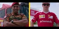 Foto zur Video: Malaysia: "Iceman" Räikkönen wird zum "Fireman"