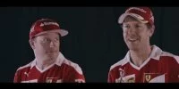 Foto zur Video: Vettel & Räikkönen bekommen Trompetenunterricht