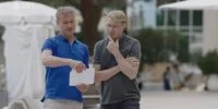 Foto zur Video: Wiedervereinigung: Coulthard trifft auf Häkkinen