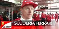 Foto zur Video: Kimi Räikkönen: "Auto fühlt sich gut an"