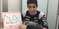 Foto zur Video: Bahrain GP: Ocon zeichnet die Strecke nach