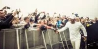 Foto zur Video: Lewis Hamilton: So feierte er seinen Heimsieg
