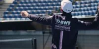 Foto zur Video: Aufschlag: Perez &amp; Ocon beim Tennis