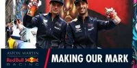 Foto zur Video: Ricciardo &amp; Verstappen an der Spraydose