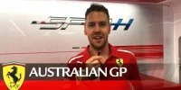 Foto zur Video: Vettels Nachricht nach seinem Melbourne-Sieg