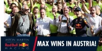 Foto zur Video: Red Bull in Spielberg: So feierte Verstappen