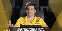Foto zur Video: Carlos Sainz blickt auf den Singapur-GP voraus