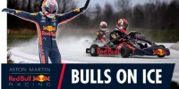 Foto zur Video: Verstappen testet Teamkollegen auf dem Eis