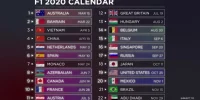 Foto zur Video: Übersicht: Der Formel-1-Kalender 2020