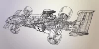 Foto zur Video: Lotus 72: Giorgio Piolas wichtigste Illustration