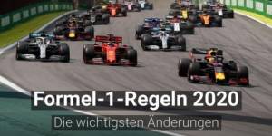 Formel 1 2020: Die wichtigsten Regeländerungen Formel 1 2020: Die wichtigsten Regeländerungen