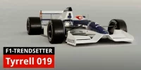 Foto zur Video: Formel-1-Legenden: Der Tyrrell 019 als Design-Trendsetter für hohe Nasen