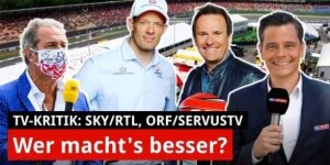 F1 live im TV: Wer macht&#39;s am besten?