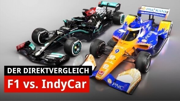 Wer ist schneller? Formel 1 und IndyCar im Vergleich Wer ist schneller? Formel 1 und IndyCar im Vergleich
