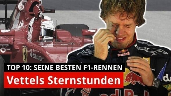 Top 10: Die besten Rennen von Sebastian Vettel Top 10: Die besten Rennen von Sebastian Vettel