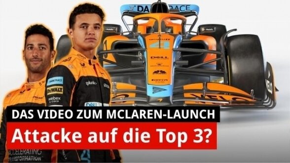 McLaren Introduction 2022: Three cars at once!