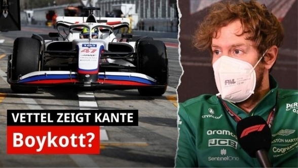 Bei Test in Barcelona: Vettel droht mit Boykott!