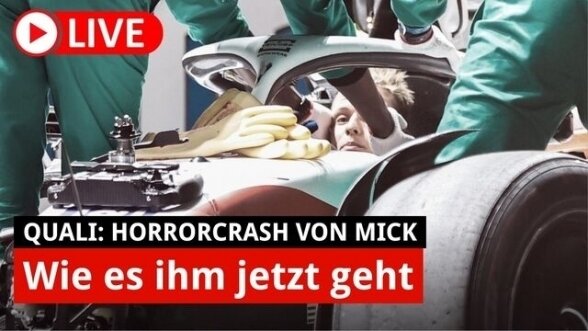 Crash: Wie geht's weiter mit Mick Schumacher?