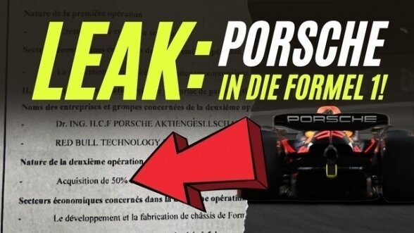 Leak: Porsche buys 50 percent of Red Bull!
