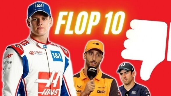 The 10 worst Formula 1 drivers of 2022!