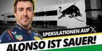 Foto zur Video: Nach Red-Bull-Gerücht: Warum Alonso jetzt stinkig ist! | Donnerstag GP Brasilien 2023