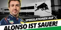 Foto zur Video: Nach Red-Bull-Gerücht: Warum Alonso jetzt stinkig ist! | Donnerstag GP Brasilien 2023