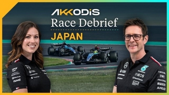 Foto zur Video: Unübliche Strategie in Japan: Was war da los, Mercedes?