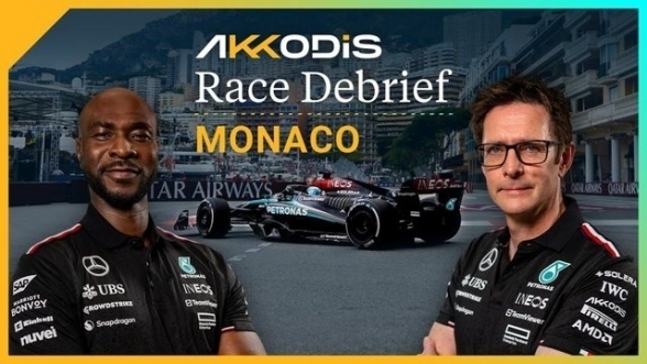 Foto zur Video: Monaco: Warum fuhr Mercedes am Anfang mit beiden Fahrern...